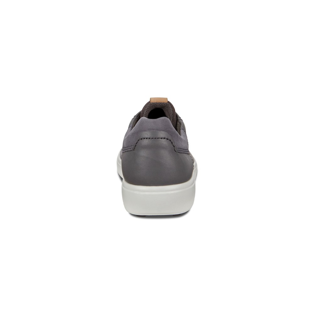 Tenis Hombre - ECCO Soft 7 Streets - Grises Oscuro - MPV650972